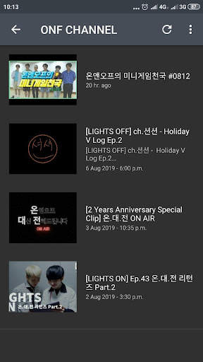 ONF Lyrics (Offline) screenshot 5