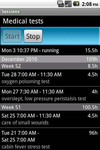 My Time screenshot 2