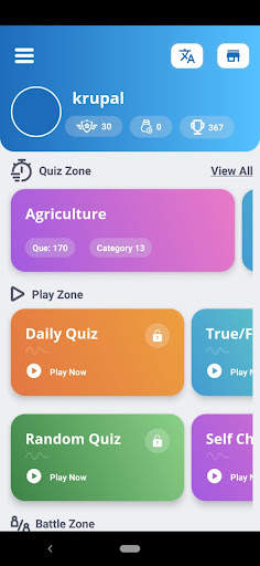 Daily Quiz App : Play and Win screenshot 1