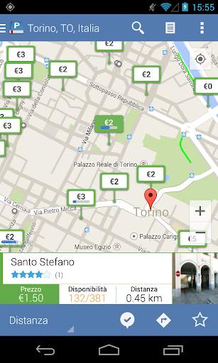 Parkopedia Parcheggi screenshot 1