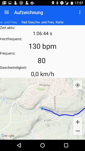 a Training Tracker (ANT  BTLE) screenshot 2