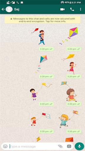 kite stickers screenshot 4