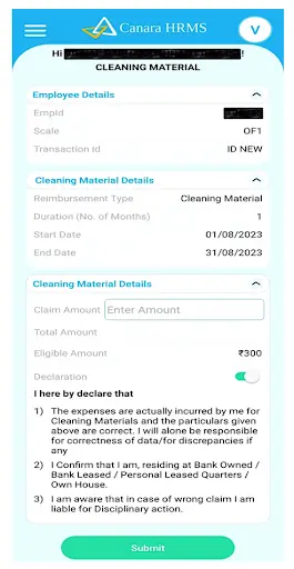 CANARA HRMS screenshot 4
