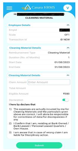 CANARA HRMS screenshot 4