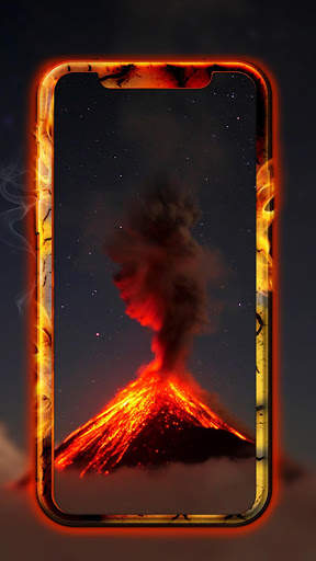 Volcanic APUS Live Wallpaper screenshot 1