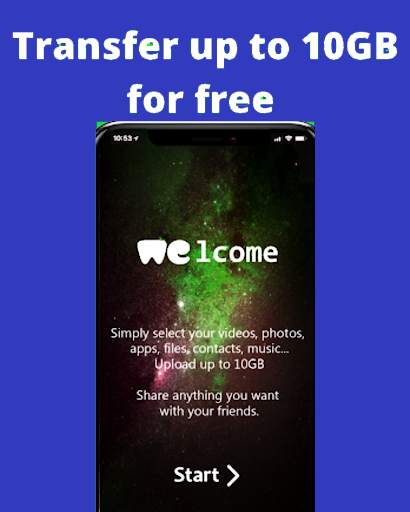 Wetransfer - Android File Transfer screenshot 1