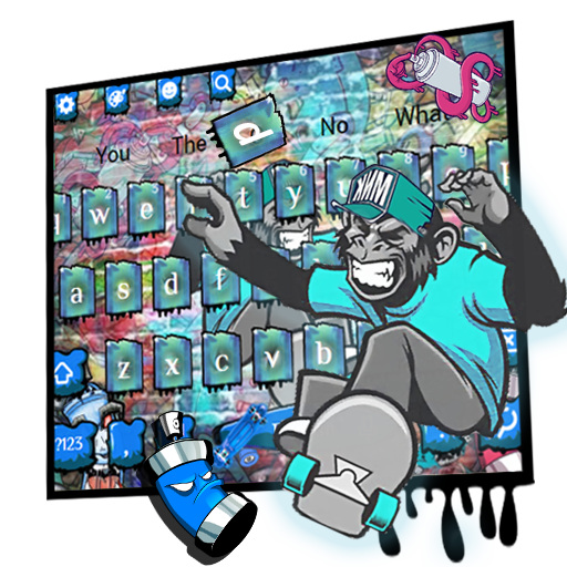 Skate Graffiti Keyboard Theme icon