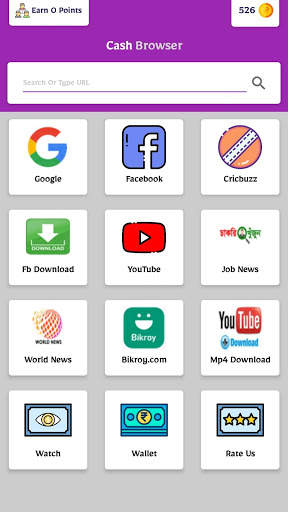 Cash Browser screenshot 1