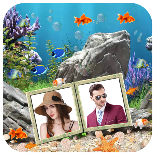 Couple Photo Aquarium Live Wallpaper 2020 أيقونة
