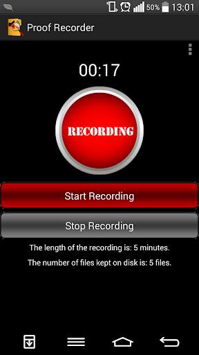 Proof Recorder (free) screenshot 1