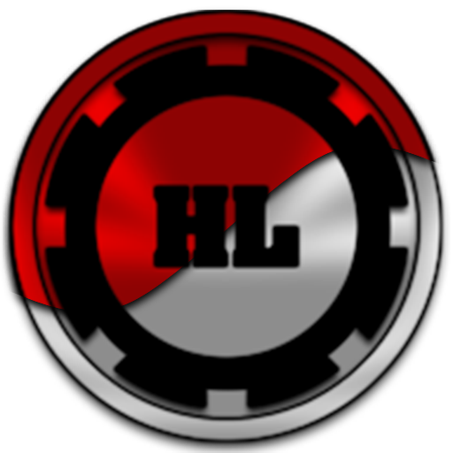Half Light Red Icon Pack icon