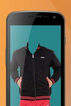Men Sweatshirt Photo Suit screenshot 3