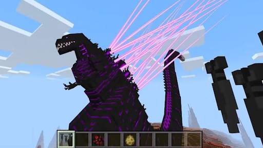Godzilla minecraft screenshot 3