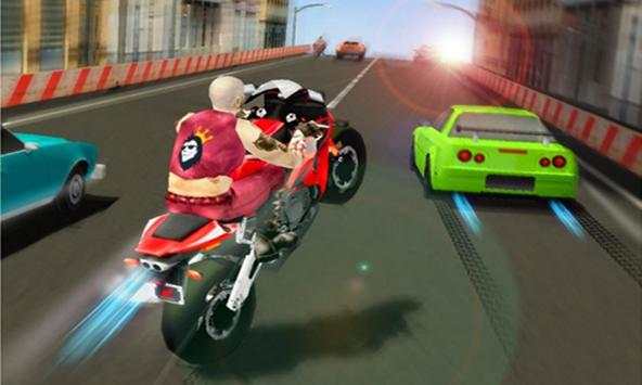 Crime Death Moto Rash Racing 2 screenshot 1