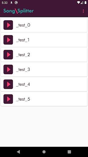Song Splitter screenshot 2