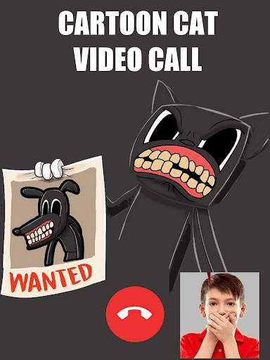 Cartoon Cat Dog Creepy Video Call Challenge Prank screenshot 10