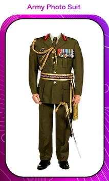 Man Army Suit Photo Editor 3 تصوير الشاشة