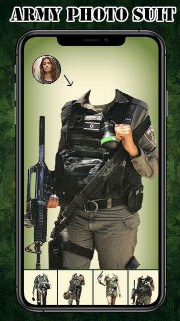 Suit : Army Suit Photo Editor - Army Photo Suit screenshot 7