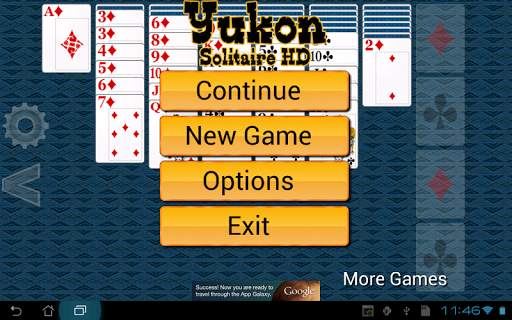 Yukon Solitaire HD скриншот 5
