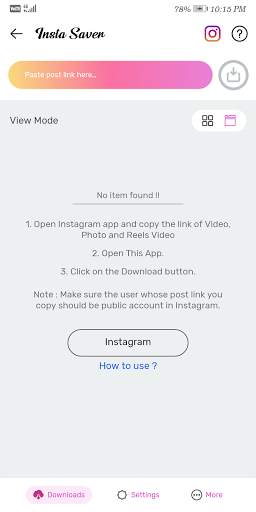 Video Downloader for Instagram screenshot 1