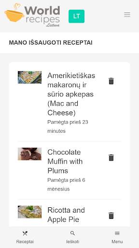 WorldRecipes.eu Przepisy screenshot 3