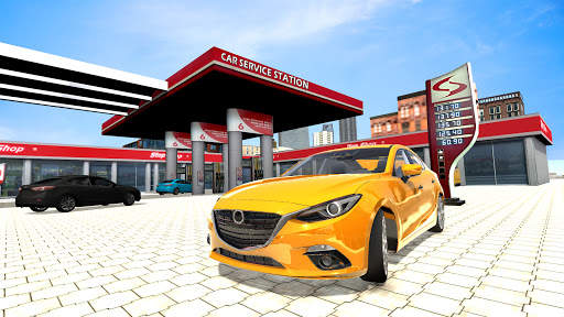 Service Station Car Parking: Gas Station Driving screenshot 4