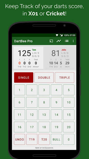 DartBee - Darts Scorebord screenshot 1