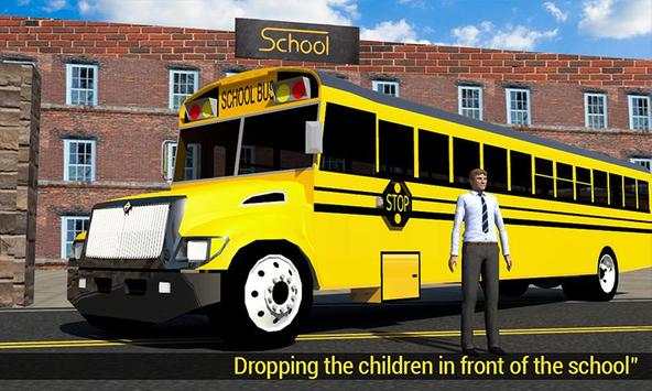 Town School Bus 3D screenshot 1