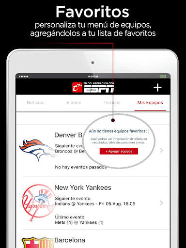 Caliente ESPN screenshot 12