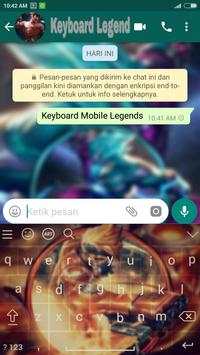 Keyboard Mobile Moba Legends screenshot 2