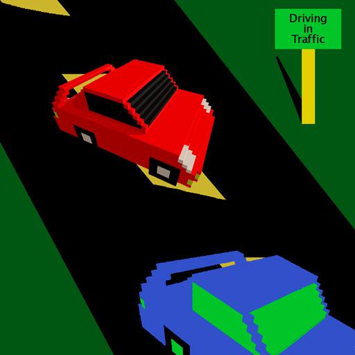 Driving in Traffic icon