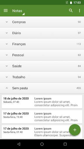 Minhas Notas - Bloco de Notas screenshot 6