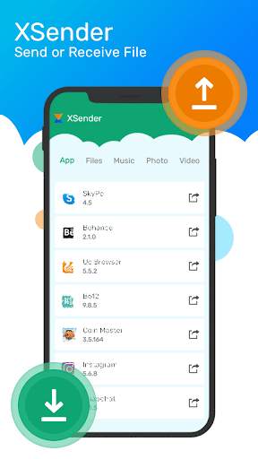 File Transfer & Sharing - Share & Transfers screenshot 1