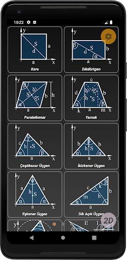 Geometryx Geometri Hesaplayıcı screenshot 1