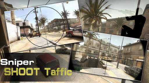 Sniper Traffic Hunter - Shoot War screenshot 7