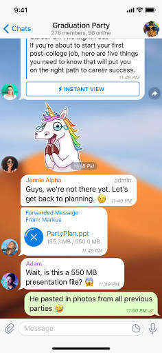 Telegram Messenger - Free Chat And Free Call screenshot 2