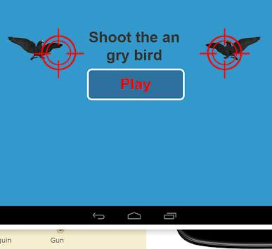 Shoot the angry bird स्क्रीनशॉट 1