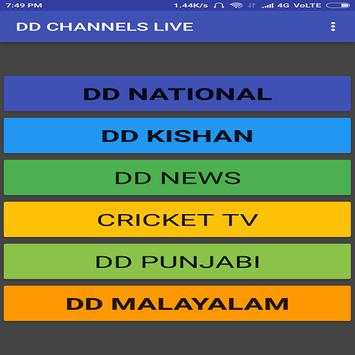 DD NATIONAL & DD CHANNELS LIVE screenshot 2
