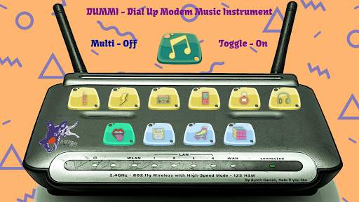 Dial-up Modem Music Instrument screenshot 3