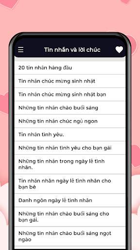 Hình ảnh tin nhắn và mong muố screenshot 1