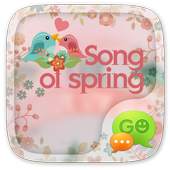 GO SMS SONG OF SPRING THEME 1.0