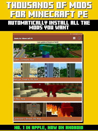 Mods for Minecraft PE screenshot 3