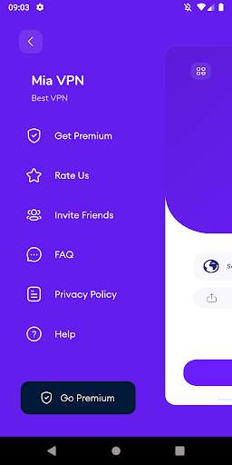 Mia VPN screenshot 4