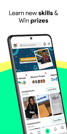 Goodwall - Student Social Media & Community App 1 تصوير الشاشة