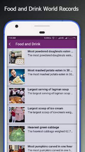Guinness World Records List App скриншот 8