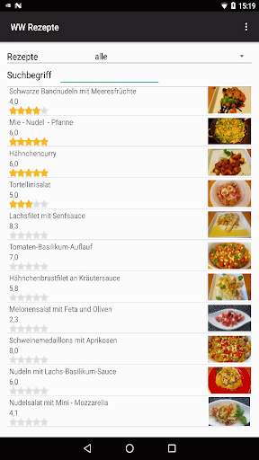 WW Rezepte screenshot 1