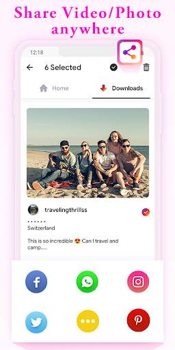Video downloader for Insta - Repost for Instagram screenshot 8