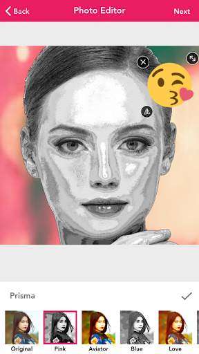 Resize images :mackup filters & selfie edit screenshot 1