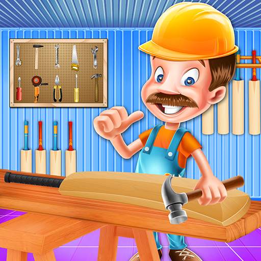 Cricket Bat Carpenter Shop - Wooden Craft Making .4