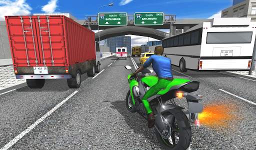 Moto Racer HD screenshot 1